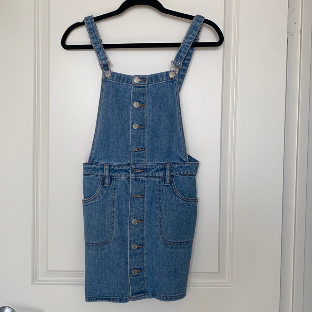 Denim overalls !!